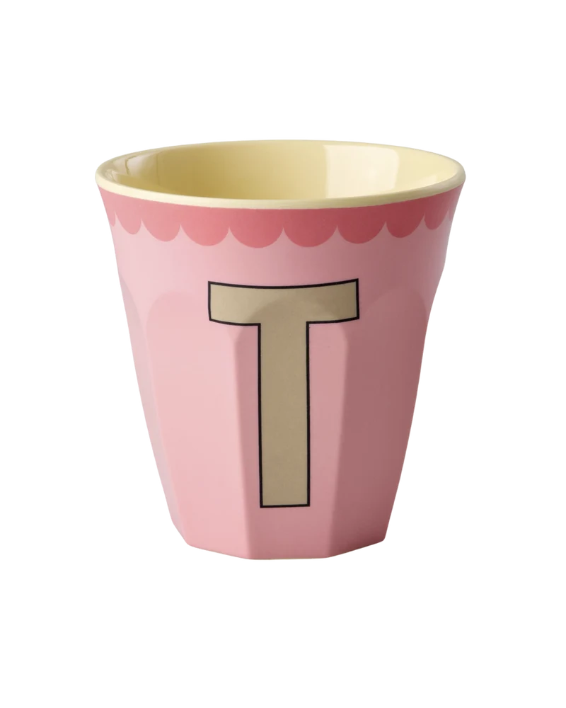 Mellem Alfabetkop - Pink - T Vintage