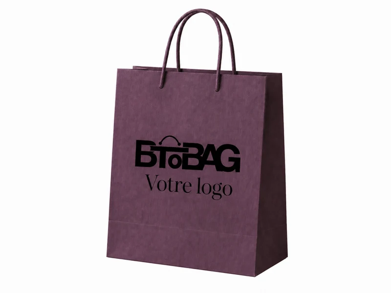 Sac kraft coloré
