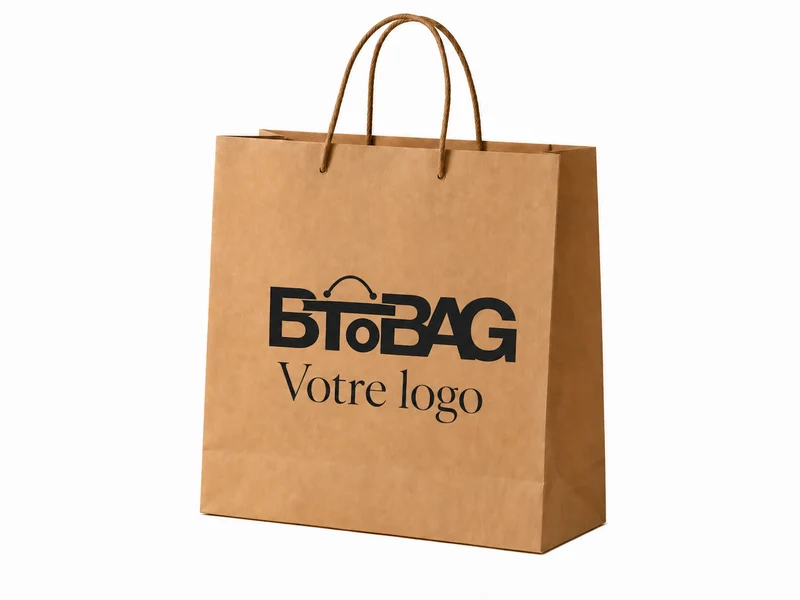 Sac kraft librairie papeterie