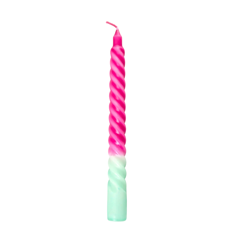 Stearinlys - Mørkepink