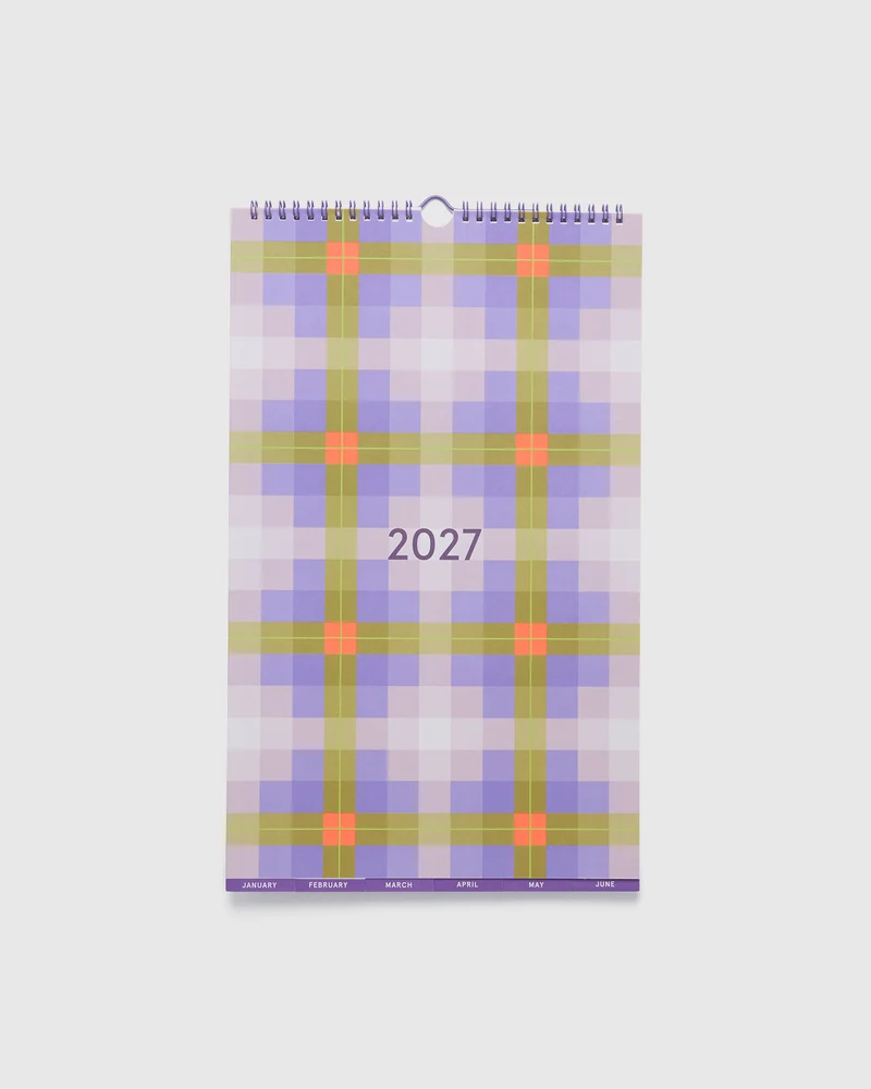Household Calendar Small 2027