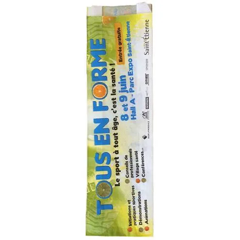 Sachet kraft à pain coloré
