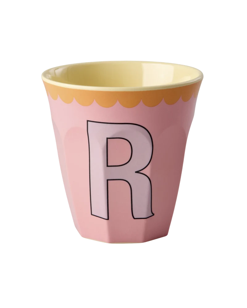 Mellem Alfabetkop - Pink - R Vintage