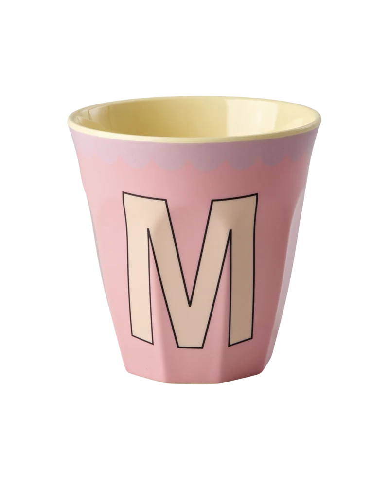 Mellem Alfabetkop - Pink - M Vintage