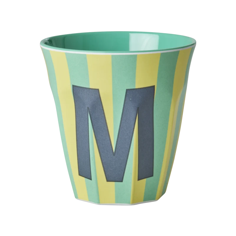 Mellem Alfabetkop - Grøn - M- Stripes