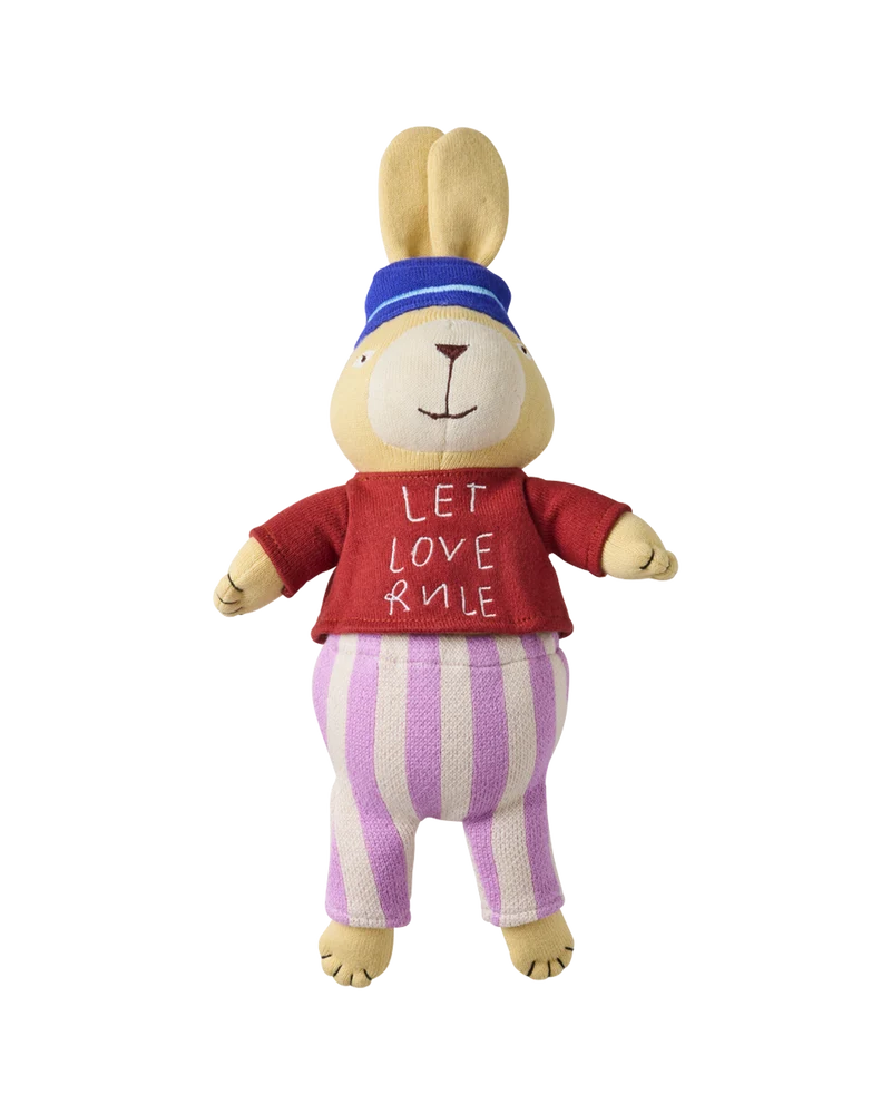 Kanin Bomuld Bamse - Multifarvet