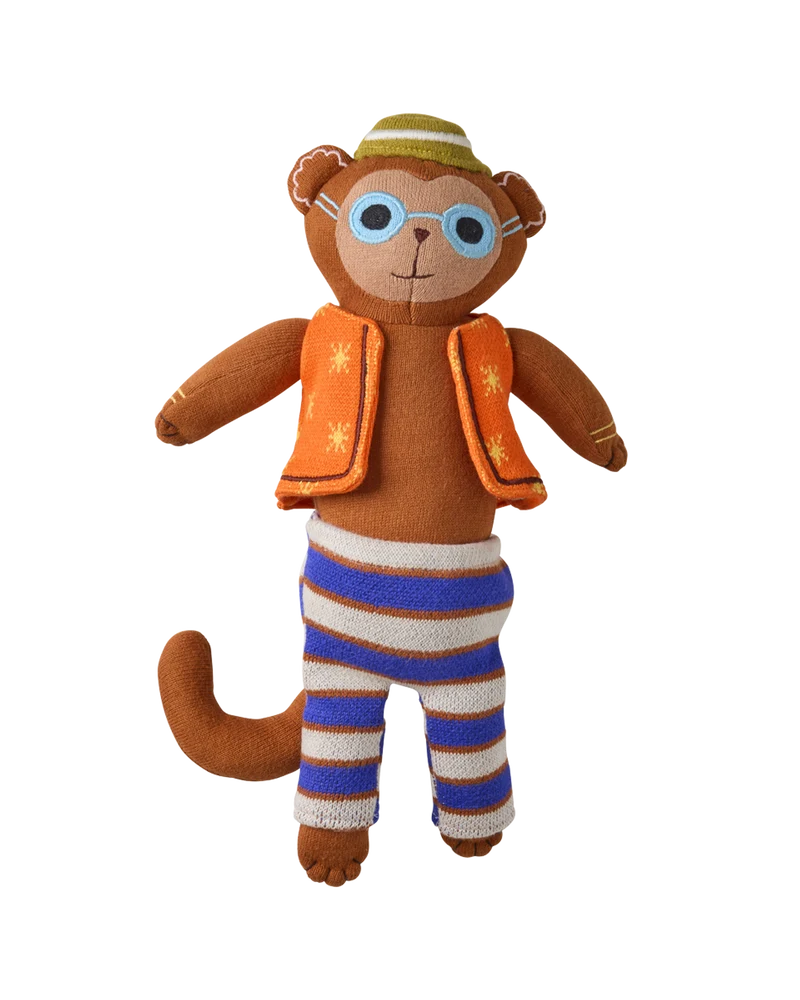 Abe Bomuld Bamse - Multifarvet