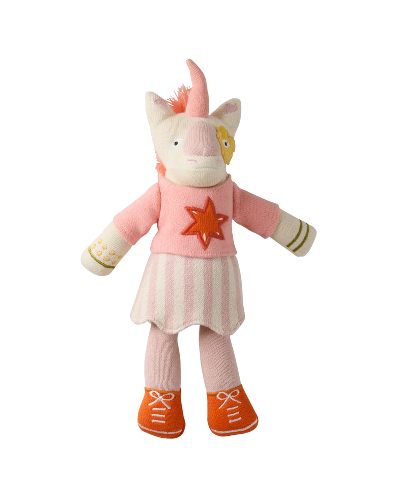 Enhjørning Bomuld Bamse - Multifarvet