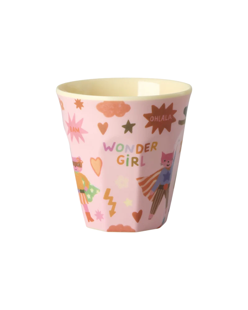 Lille Børnekop - Pink - Hero Print