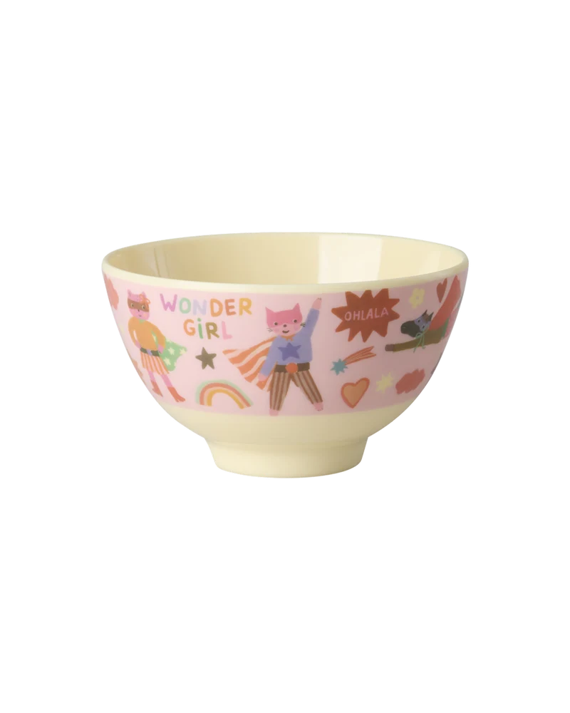 Lille Børneskål - Pink - Hero Print