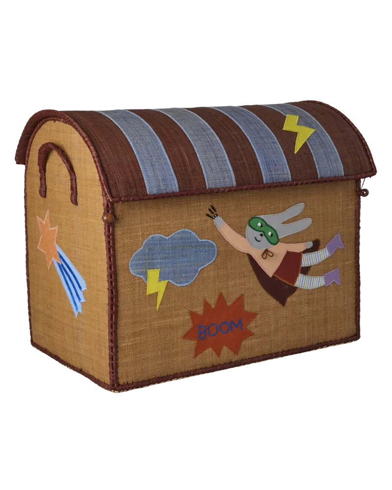 Stor Raffia Opbevaringshus - Te - Hero Theme