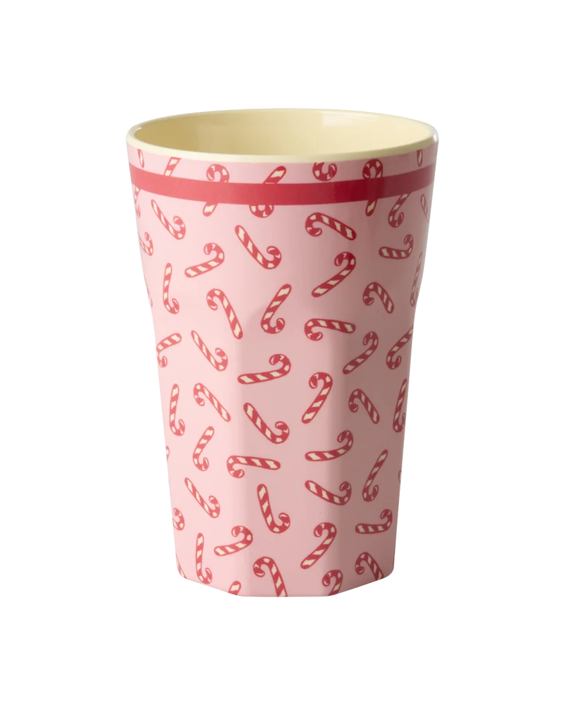 Høj kop - Pink - Candy Cane