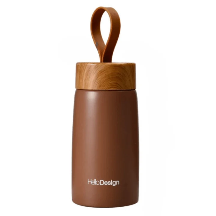 Thermos Café Bois Marron