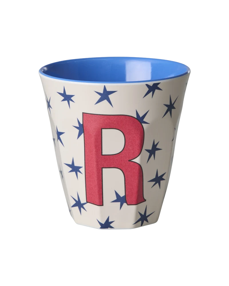 Mellem Alfabetkop - Creme - R - Stars