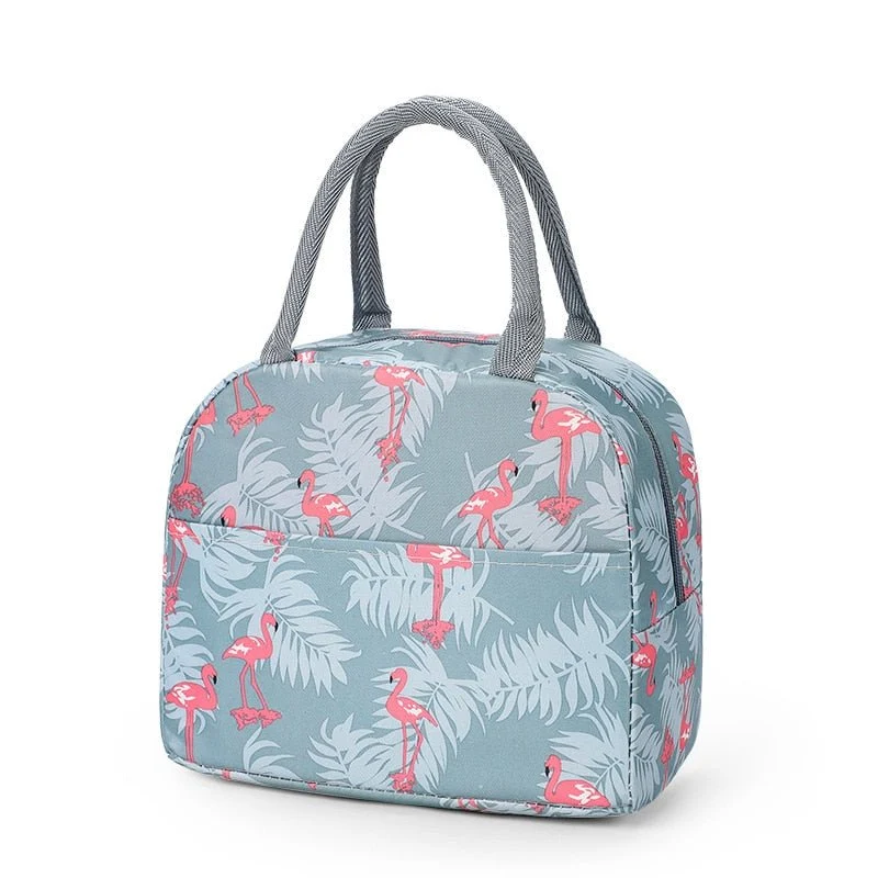 Sac isotherme repas Flamand rose