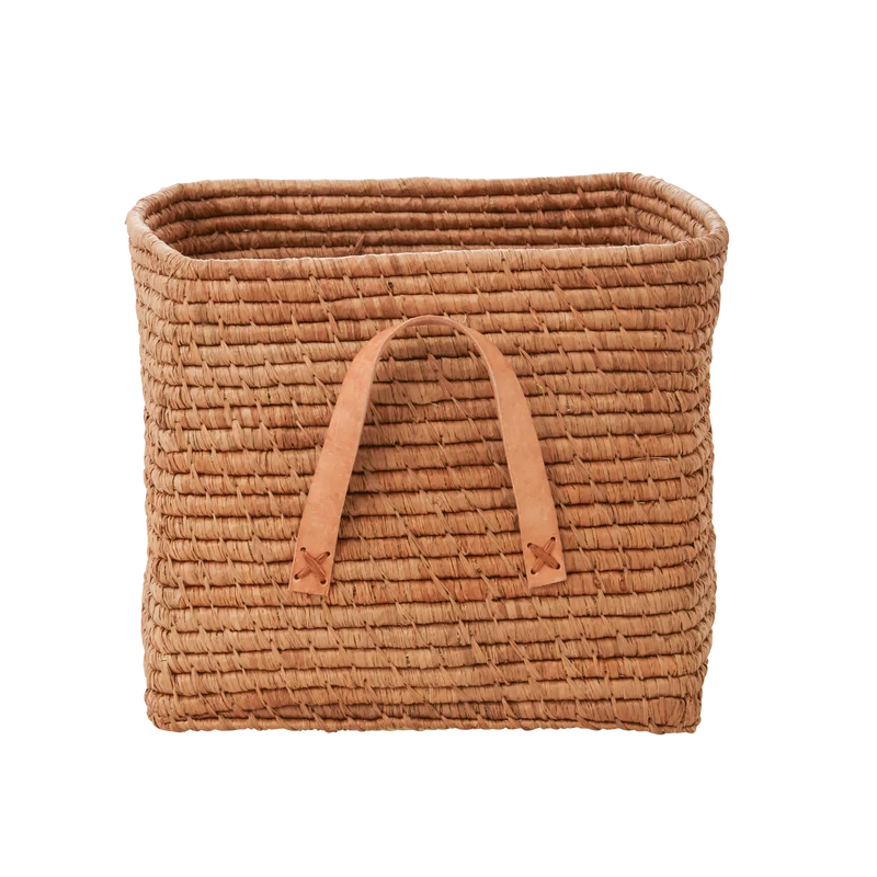 Raffia Opbevaringskurv - Te