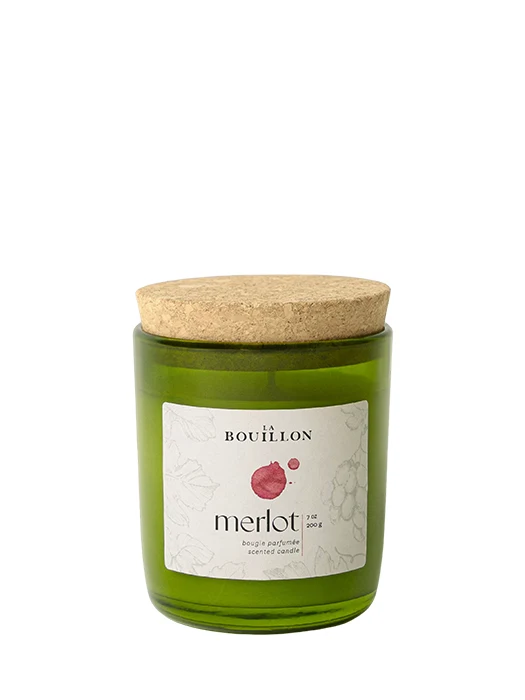 Bougie Merlot- La Bouillon