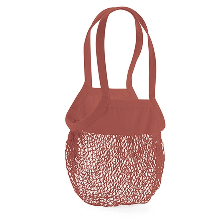 Sac filet terracotta adulte personnalisé