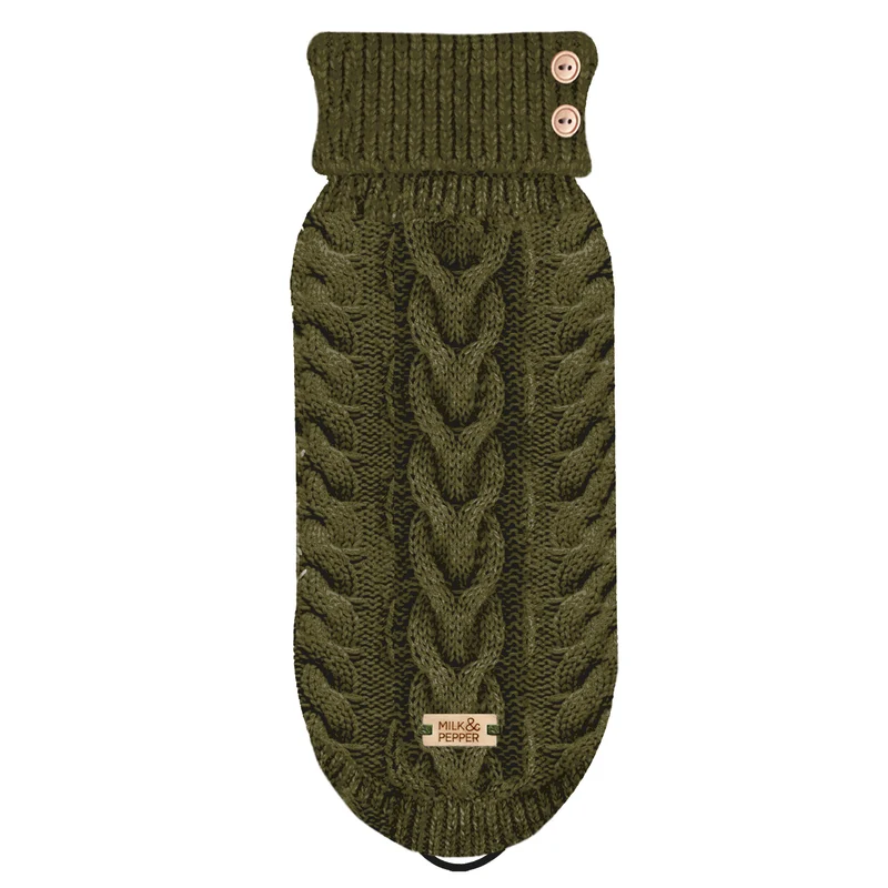 Pull torsade Duncan pour chien - Milk&Pepper