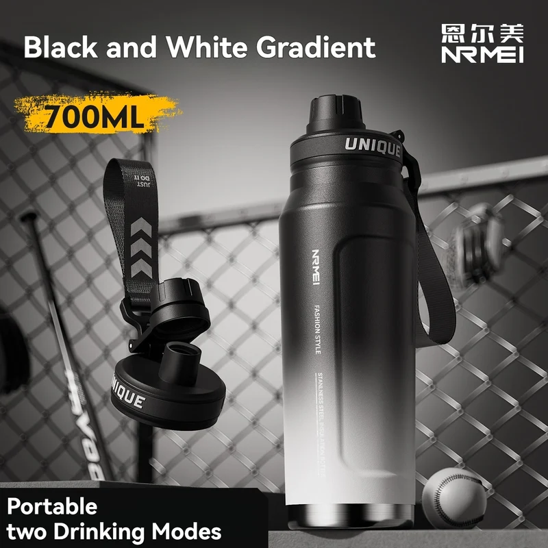 Gourde Isotherme 1L Inox avec Poignée