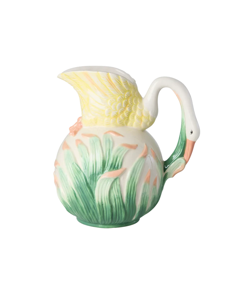 Rund Keramik Vase - Creme