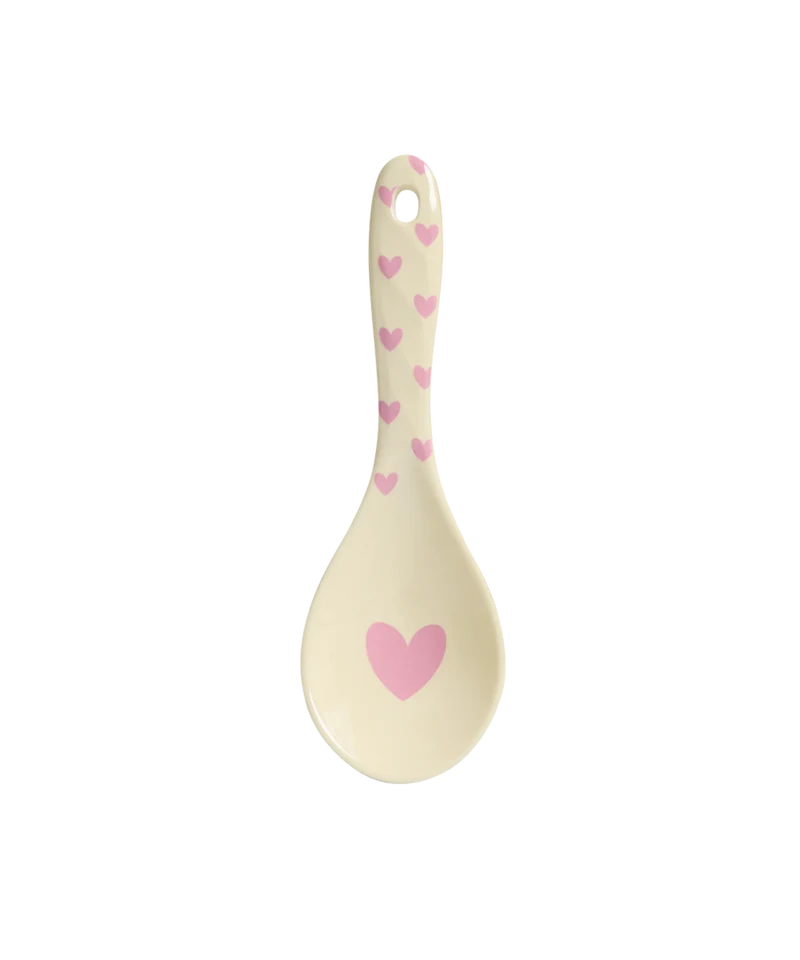 Salatske - Mørkepink - Favorite Hearts Print