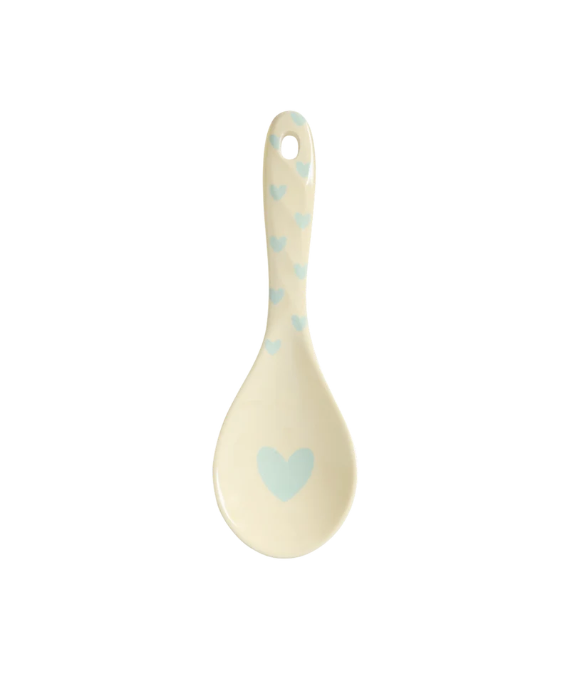 Salatske - Mint - Favorite Hearts Print