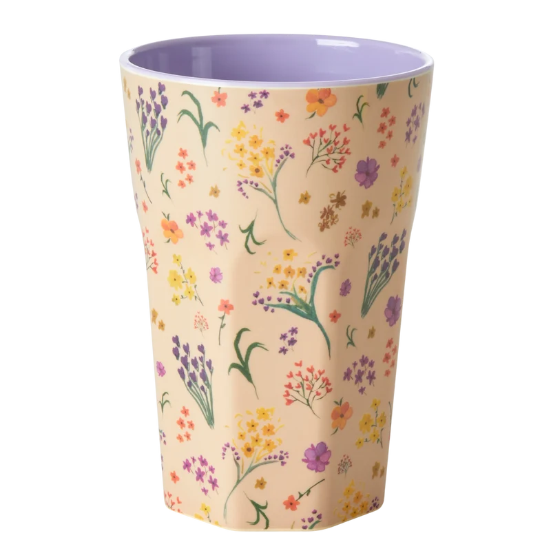 Høj Kop - Multifarvet - Wild Vintage Flower Print