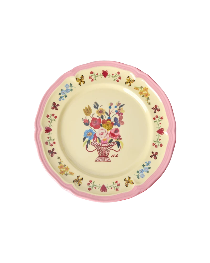 Vintage Sidetallerken - Pink - Nathalie Lété Vol. 2 Print