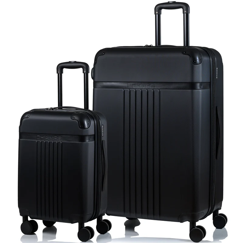 Vintage Black / 2-Piece Luggage Set *Drop Ship*