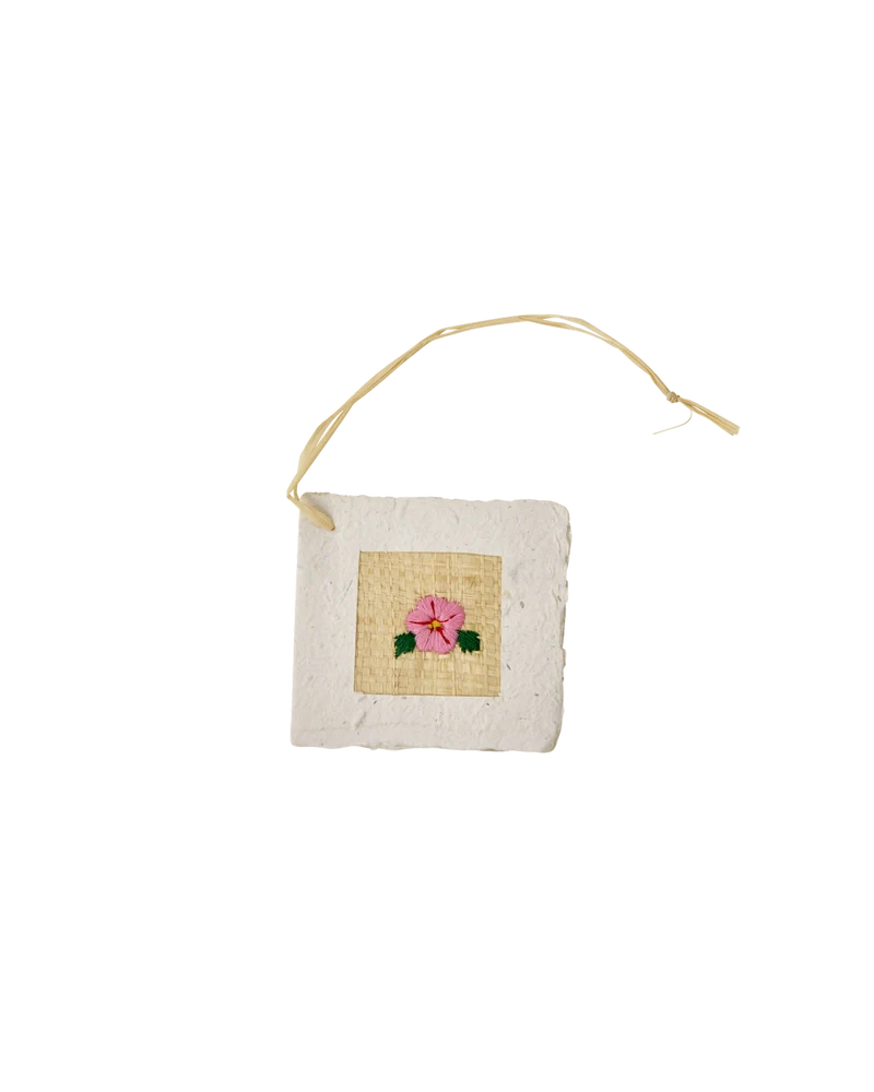 Lille Papir Gavemærke - Pink