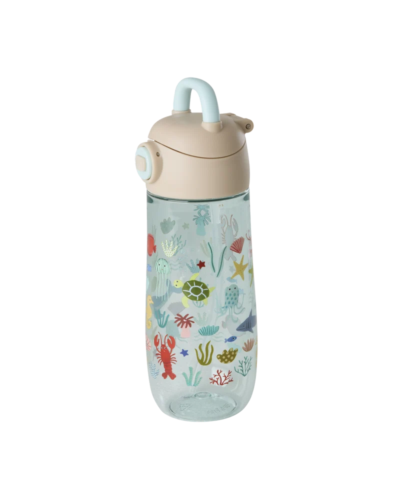 Drikkedunk - Blå - Ocean Print
