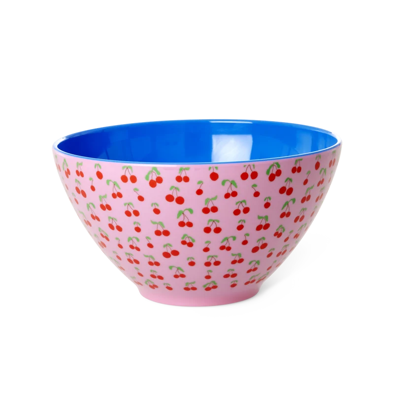 Salatskål - Pink - Cherry Love Print