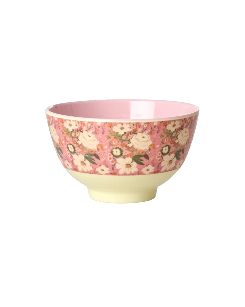 Lille Skål - Koral - Allison Flower Print