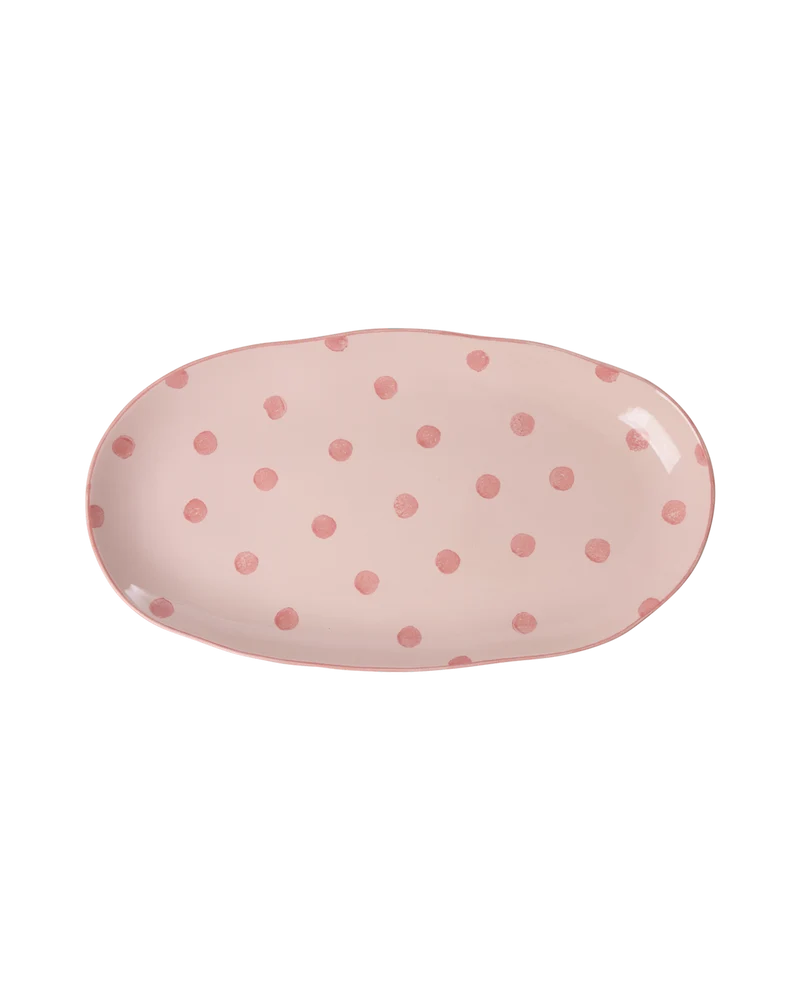 Mellem Stentøj Serveringsfad - Koral