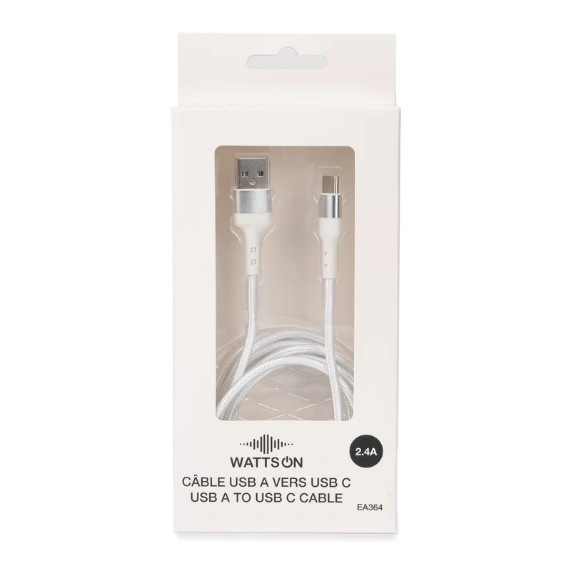 USB-A to USB-C cable