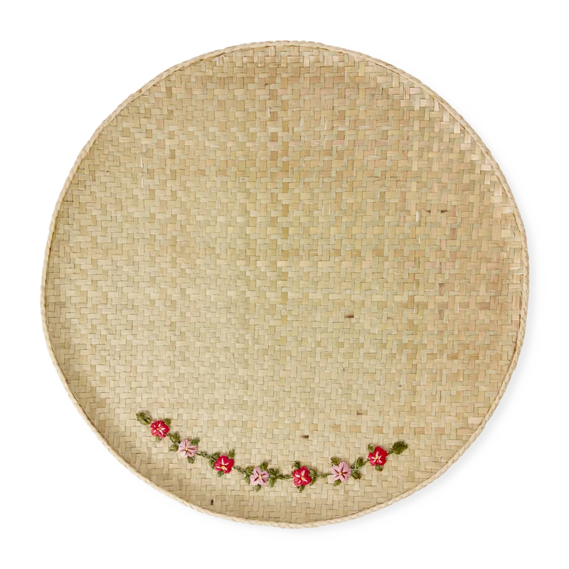 Stor Raffia Bakke - Natur