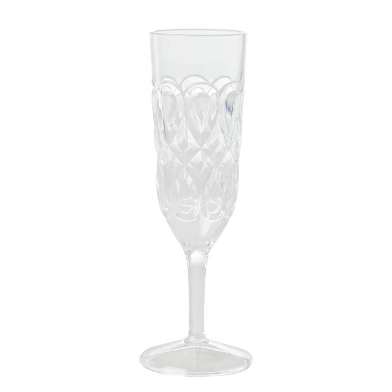 Akryl Champagneglas - Klar