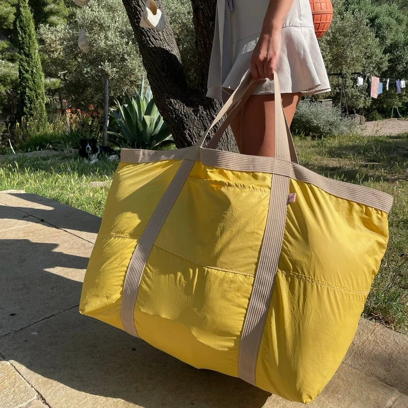 Cabas Grand Large Jaune