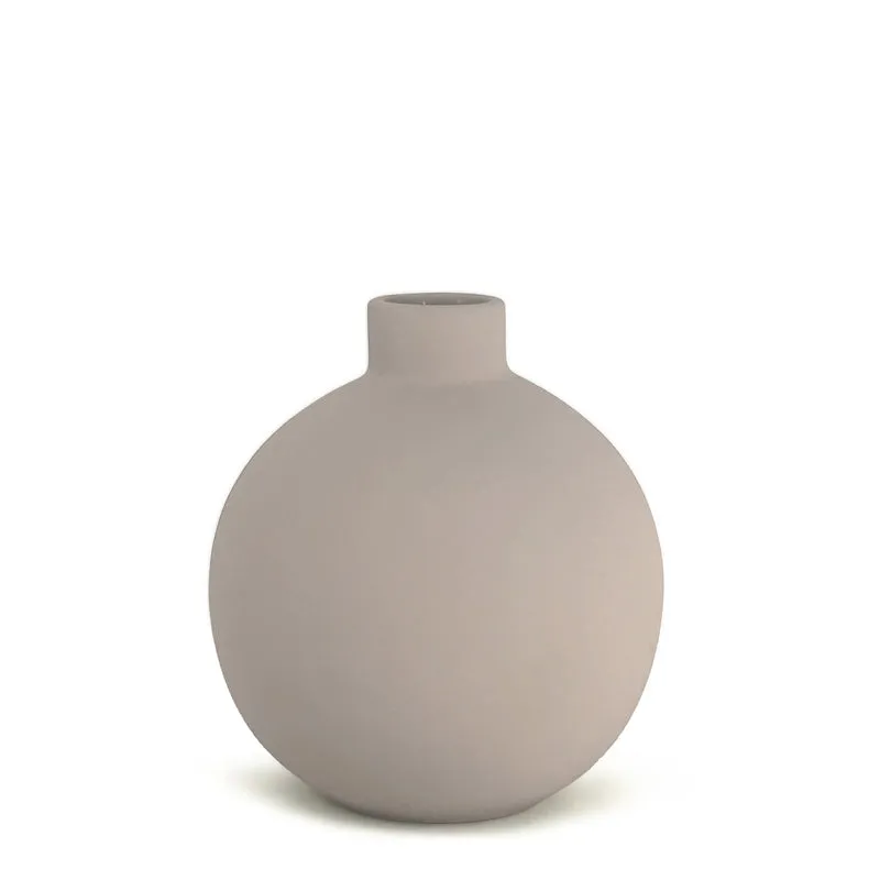 Vase rond - Gris