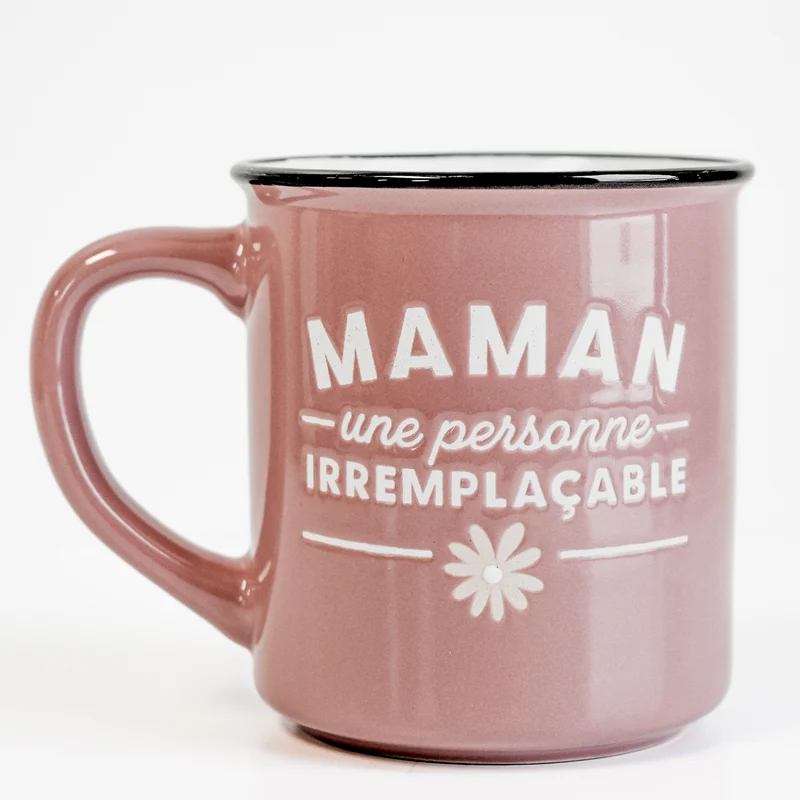 Tasse vintage - Maman irremplacable
