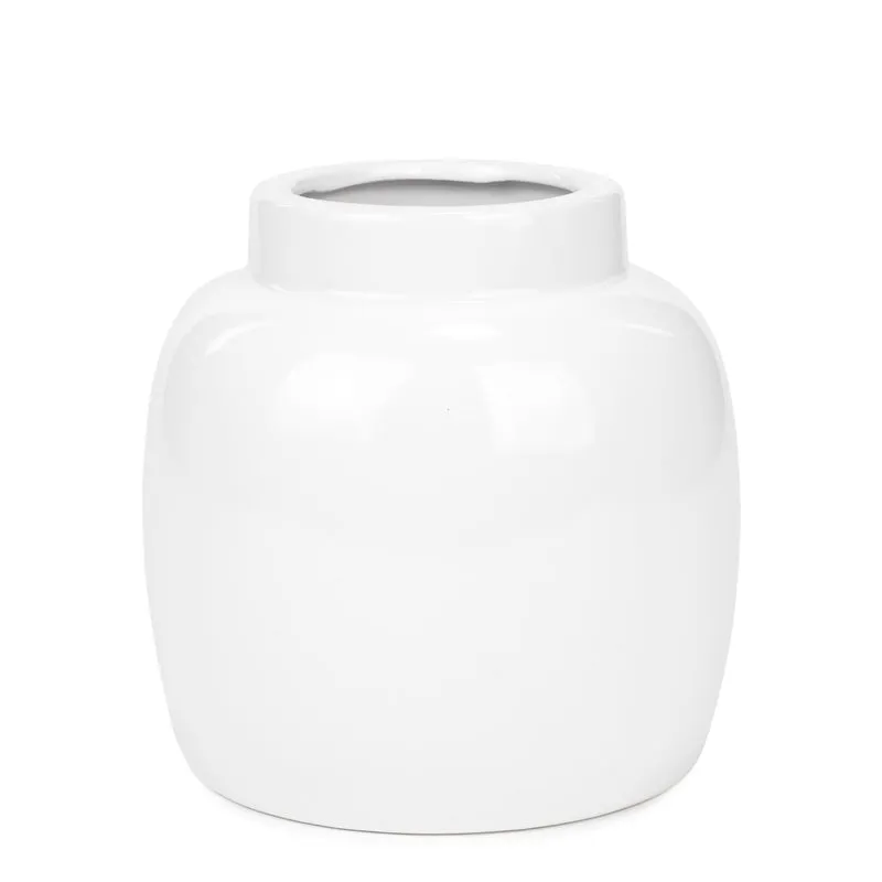 Pot blanc lustré