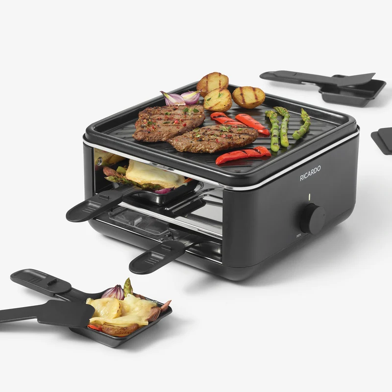Ensemble mini raclette - 4 personnes
