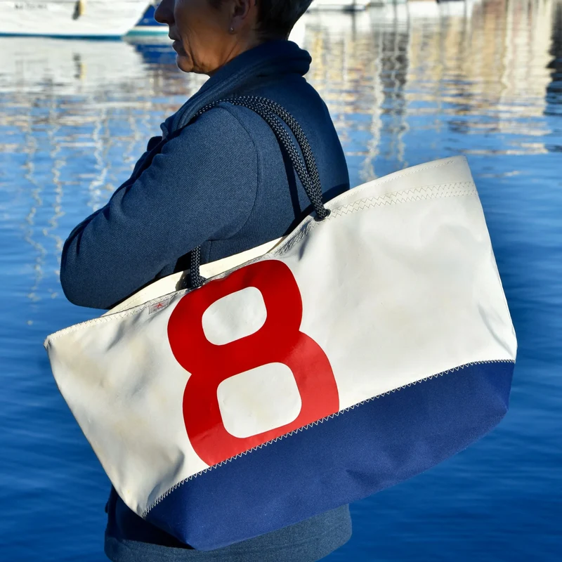 Cabas grand Navy
