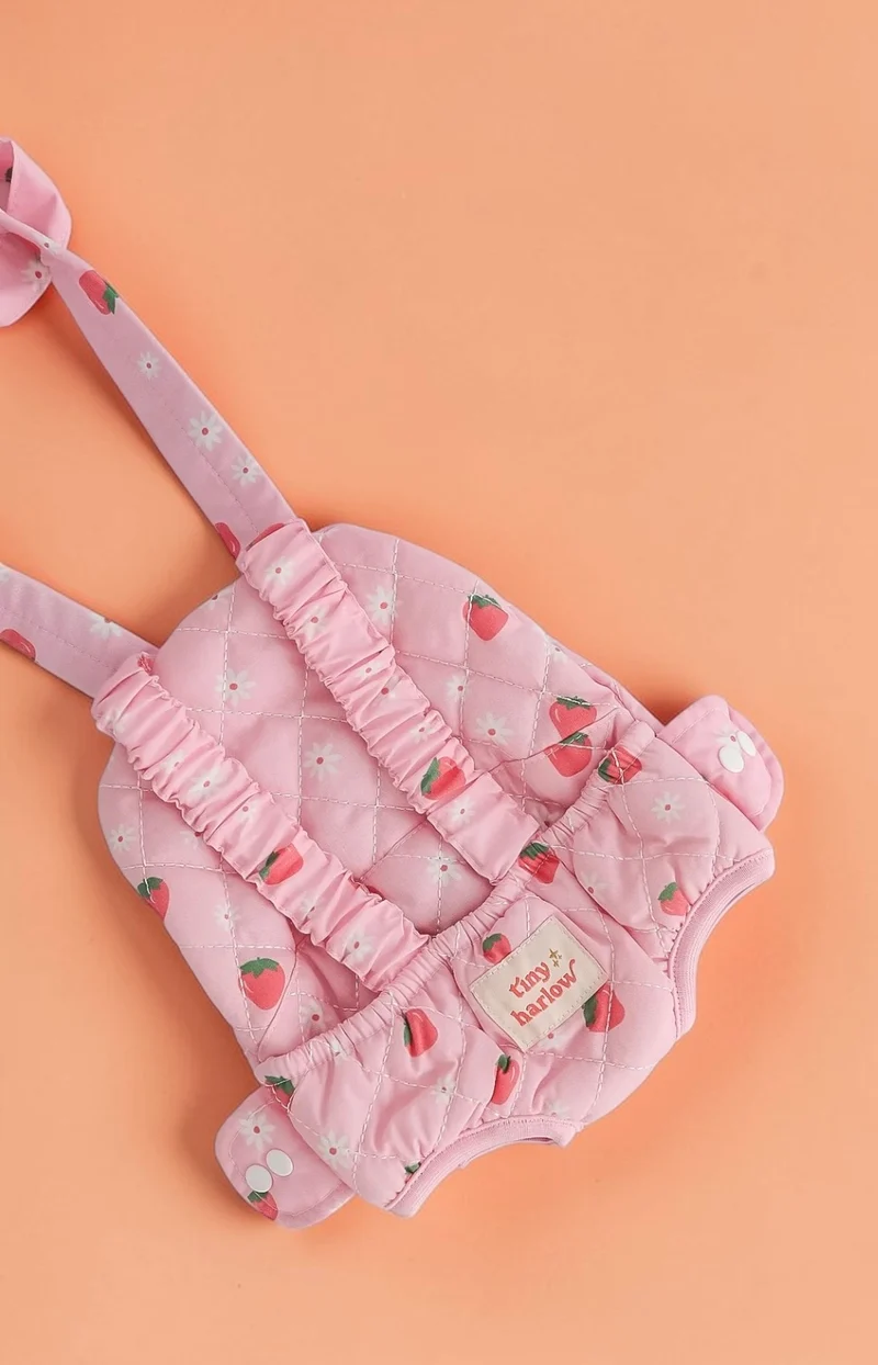 Porte-bébé poupée - Fraise