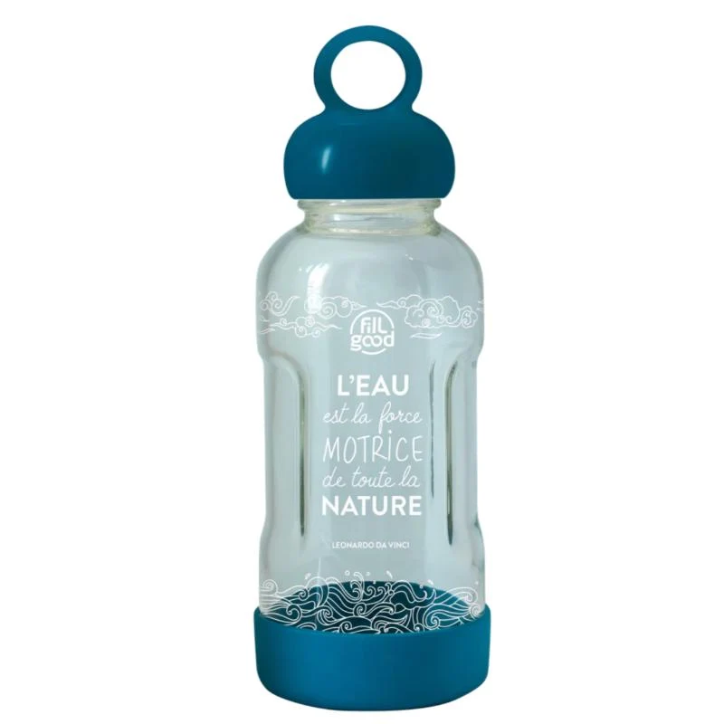 Gourde en verre 500 mL personnalisable 🇫🇷
