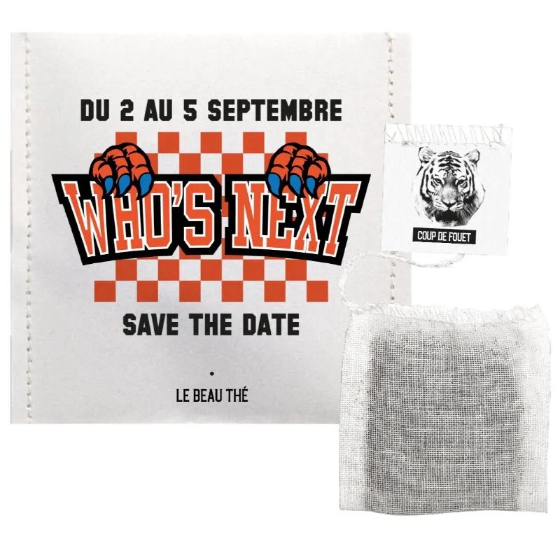 Sachet de thé personnalisé 🇫🇷