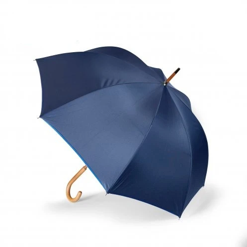 Parapluie de ville à ouverture manuelle avec mât en bois personnalisable 🇫🇷