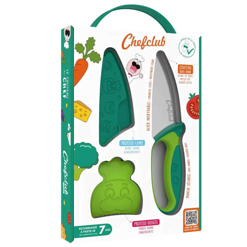 Le couteau Chefclub - Vert