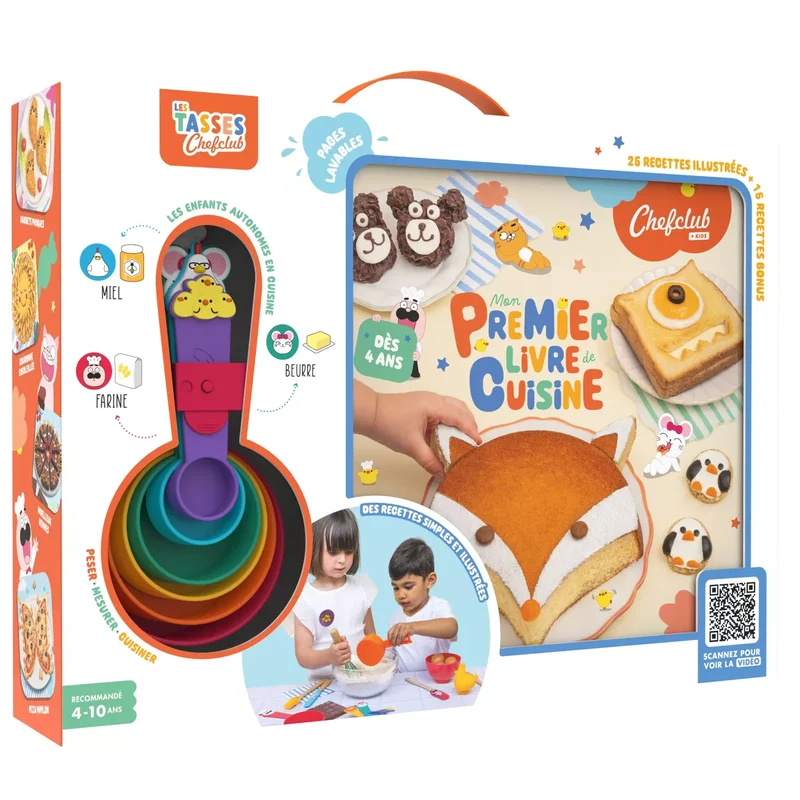 Coffret cuisine - Mon premier livre de cuisine